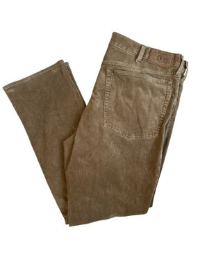 Polo Ralph Lauren Varick Slim Straight Corduroy Pants Mens 40X32 Tan